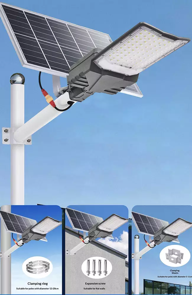 Description: Flexible solar panel orientation to maximize sun exposure. Perfect for regions with varying sunlight conditions.